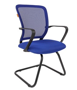 Кресло офисное CHAIRMAN 698V Сетка TW (синяя) в Ульяновске