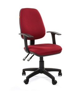 Кресло CHAIRMAN 661 Ткань стандарт 15-11 красная в Ульяновске - предосмотр