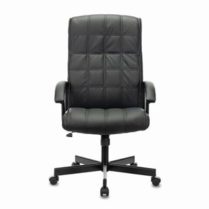 Офисное кресло Brabix Quadro EX-524 (экокожа, черное) 532104 в Ульяновске