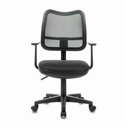 Офисное кресло Brabix Drive MG-350 (с подлокотниками, сетка, черное) 532082 в Ульяновске - изображение