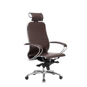 Офисное кресло Samurai K-2.04 темно-коричневый в Ульяновске - предосмотр