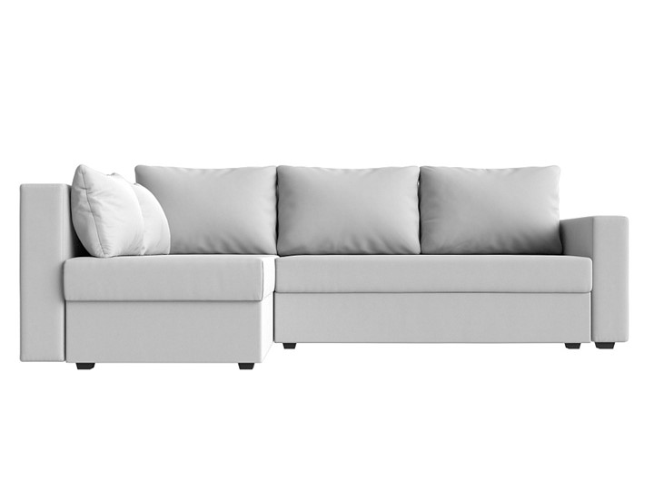 Угловой диван Мансберг, Белый (Экокожа) в Ульяновске - изображение 8