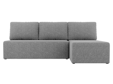 Угловой диван с оттоманкой Поло, Серый (рогожка) в Ульяновске - предосмотр 1