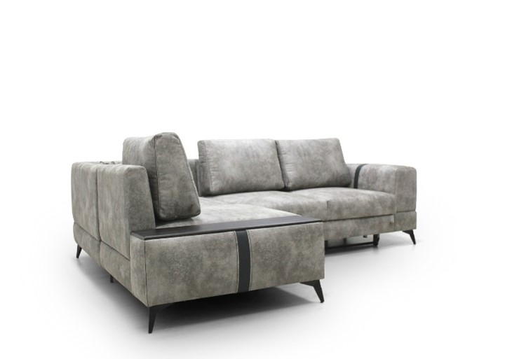 Угловой диван с узкой спинкой Даллас  м6,2+м3+м4+м9+м6+м15 отдельный +2 малые подушки+ящик в малой части в Ульяновске - изображение 1