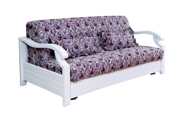 Прямой диван Глория, 1200 ППУ, цвет белый в Ульяновске - изображение