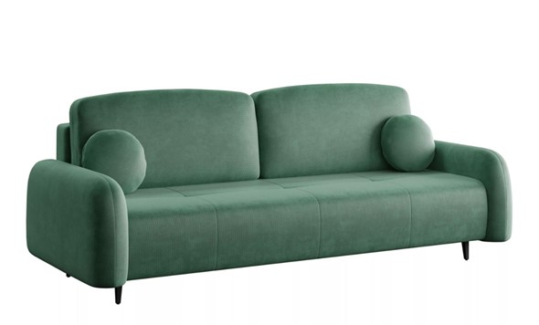 Прямой диван Монблан 3т, Рогожка Муза 12 в Ульяновске - изображение