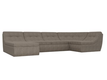 Модульный раскладной диван Холидей, Корфу 03 (рогожка) в Ульяновске