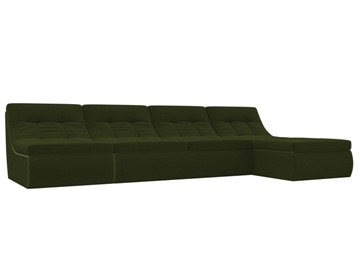 Модульный угловой диван Холидей, Зеленый (микровельвет) в Ульяновске