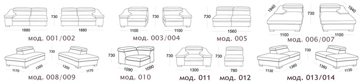 Модульный диван Мюнхен в Ульяновске - изображение 12
