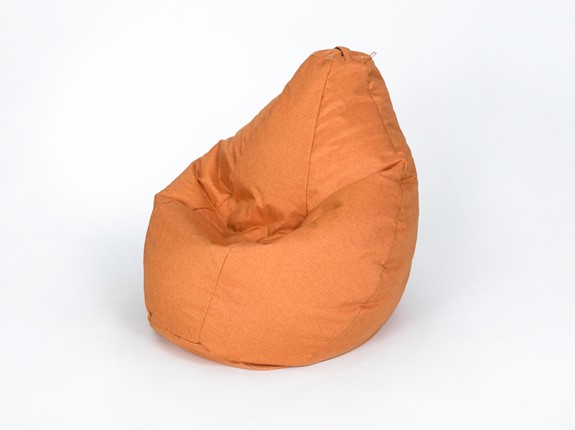 Кресло-мешок Хоум малое, оранжевый в Ульяновске - изображение