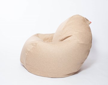 Кресло-мешок Макси, рогожка, 150х100, песочное в Ульяновске - предосмотр 2
