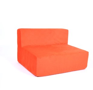 Кресло бескаркасное Тетрис 100х80х60, оранжевое в Ульяновске