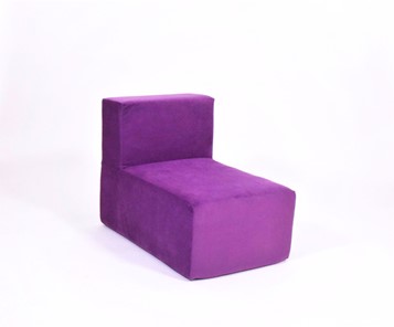 Кресло бескаркасное Тетрис 50х80х60, фиолетовое в Ульяновске