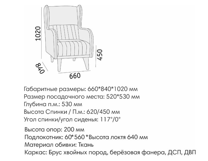 Кресло для отдыха Градара в Ульяновске - изображение 6