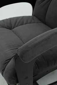 Кресло-качалка Леон маятниковая, ткань AMIGo графит 29-Т-ГР в Ульяновске - предосмотр 1