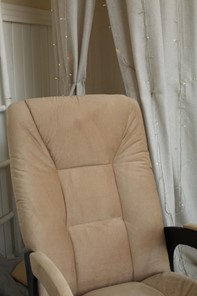 Кресло-качалка Леон маятниковая, ткань AMIGo песок 29-Т-П в Ульяновске - предосмотр 7