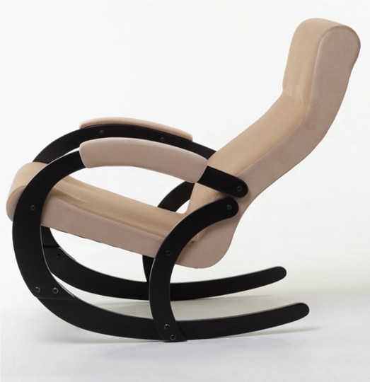 Кресло-качалка Корсика, ткань Amigo Beige 34-Т-AB в Ульяновске - изображение 1