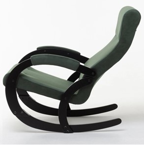 Кресло-качалка в гостиную Корсика, ткань Amigo Green 34-Т-AG в Ульяновске - предосмотр 1
