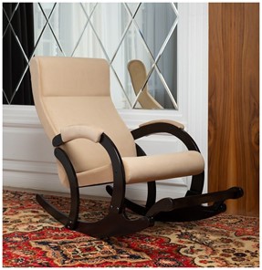 Кресло-качалка в гостиную Марсель, ткань Amigo Beige 33-Т-AB в Ульяновске - предосмотр 6