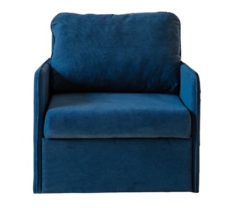 Раскладное кресло Амира синий в Ульяновске