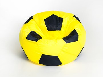 Кресло-мешок Мяч большой, желто-черный в Ульяновске
