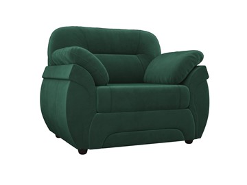 Мягкое кресло Бруклин, Зеленый (велюр) в Ульяновске
