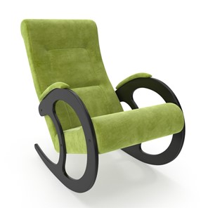 Кресло-качалка Модель 3, Verona 38 Apple Green-велюр в Ульяновске