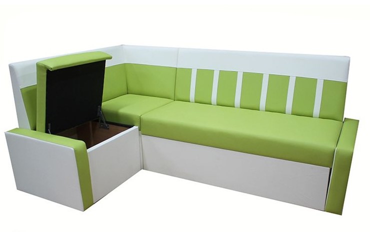Угловой кухонный диван Квадро 2 со спальным местом в Ульяновске - изображение 1