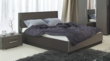 Кровать с механизмом Наоми 1600, цвет Фон серый, Джут СМ-208.01.02 в Ульяновске