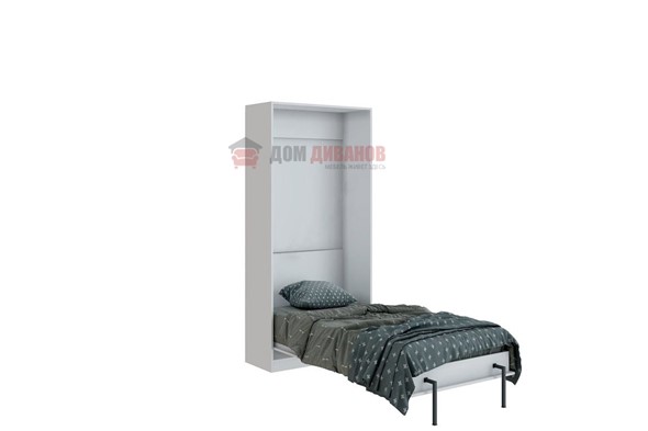 Кровать-шкаф Велена 1, 800х2000, цвет белый в Ульяновске - изображение