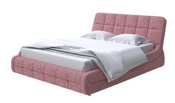 Кровать Corso-6 140x200, Рогожка (Levis 62 Розовый) в Ульяновске