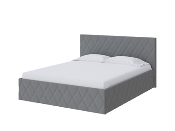 Двуспальная кровать Fresco 140х200, Рогожка (Savana Grey (серый)) в Ульяновске - предосмотр