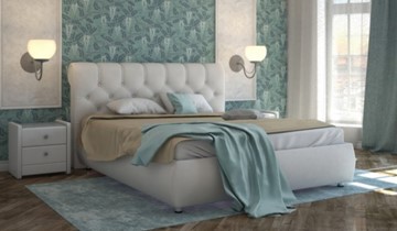Кровать в спальню Gondola 124 с ортопедической решеткой 200х200 в Ульяновске