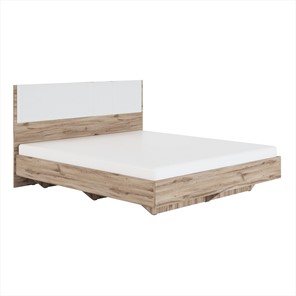 Кровать в спальню Николь (мод.1.6) 1,8 белая экокожа, с ортопедическим основанием в Ульяновске