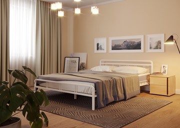 Кровать в спальню Леон, 1600, белый в Ульяновске - предосмотр