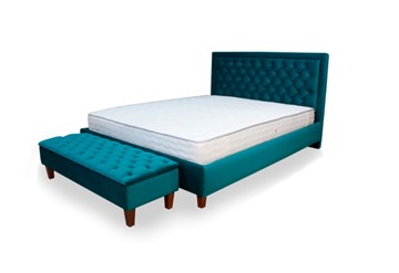 Кровать без механизма 2-спальная с высокими ножками Грета 1900х2150 мм в Ульяновске