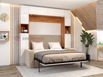 Кровать-шкаф с диваном Аделина 1400х2000 в Ульяновске