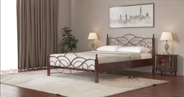 Спальная кровать Марго 140*195 с основанием в Ульяновске