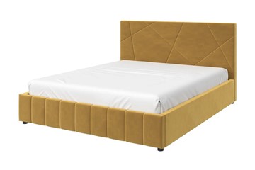 Кровать полутороспальная Нельсон Абстракция 140х200 (вариант 1) с основанием в Ульяновске