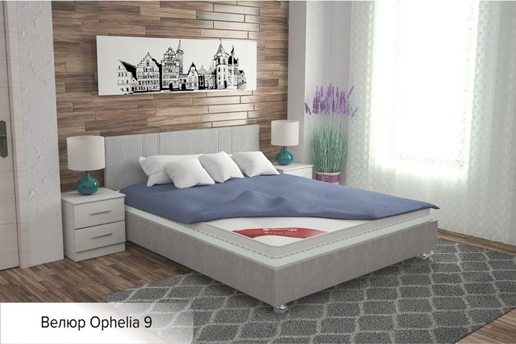Спальная кровать Вена 140х200 (с основанием) в Ульяновске - изображение 6