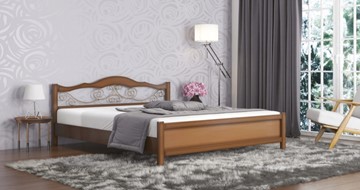 Спальная кровать Ковка 160*200 с основанием в Ульяновске