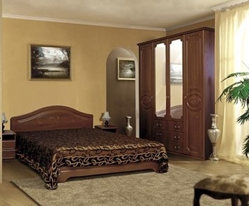Спальня Ивушка-5, цвет Итальянский орех в Ульяновске