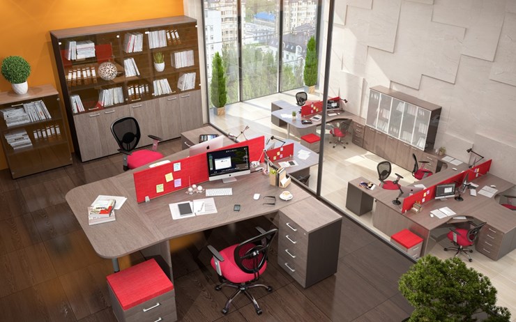 Набор мебели в офис Xten для начальника отдела в Ульяновске - изображение 3