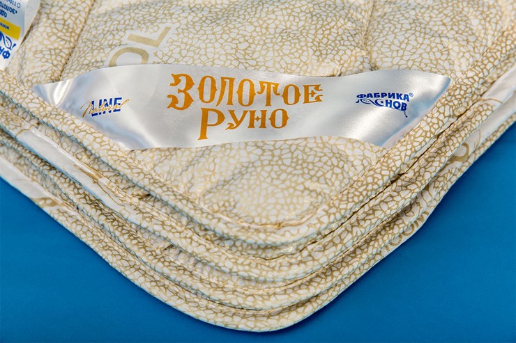 Одеяло всесезонное полутороспальное Золотое Руно в Ульяновске - изображение 1