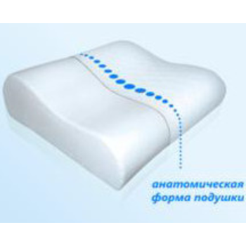 Подушка ортопедическая М Память 50х38 в Ульяновске - изображение