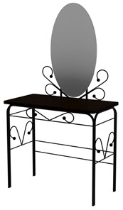 Дамский столик черный, венге в Ульяновске