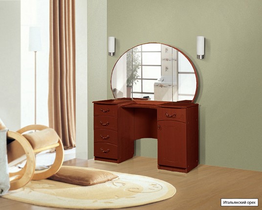 Стол туалетный №4, Ивушка-5, цвет Итальянский орех в Ульяновске - изображение