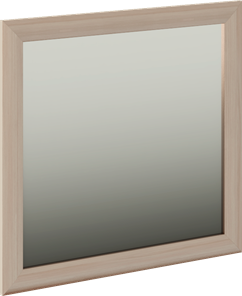 Навесное зеркало Глэдис М29 (Шимо светлый) в Ульяновске - предосмотр