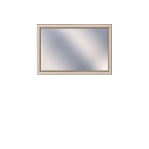 Навесное зеркало Сиена, Бодега белый / патина золото, 92х52 в Ульяновске