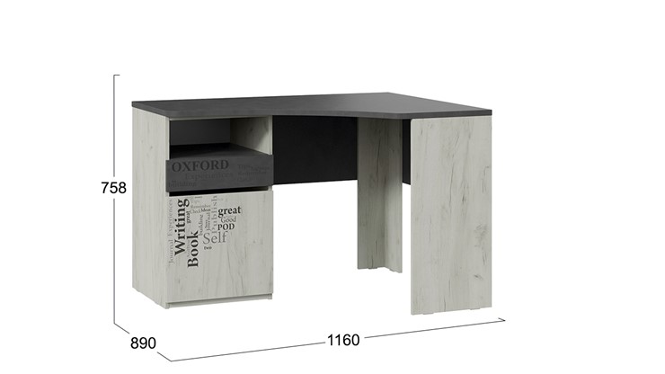 Детский угловой стол Оксфорд-2 ТД-399.15.03 в Ульяновске - изображение 5